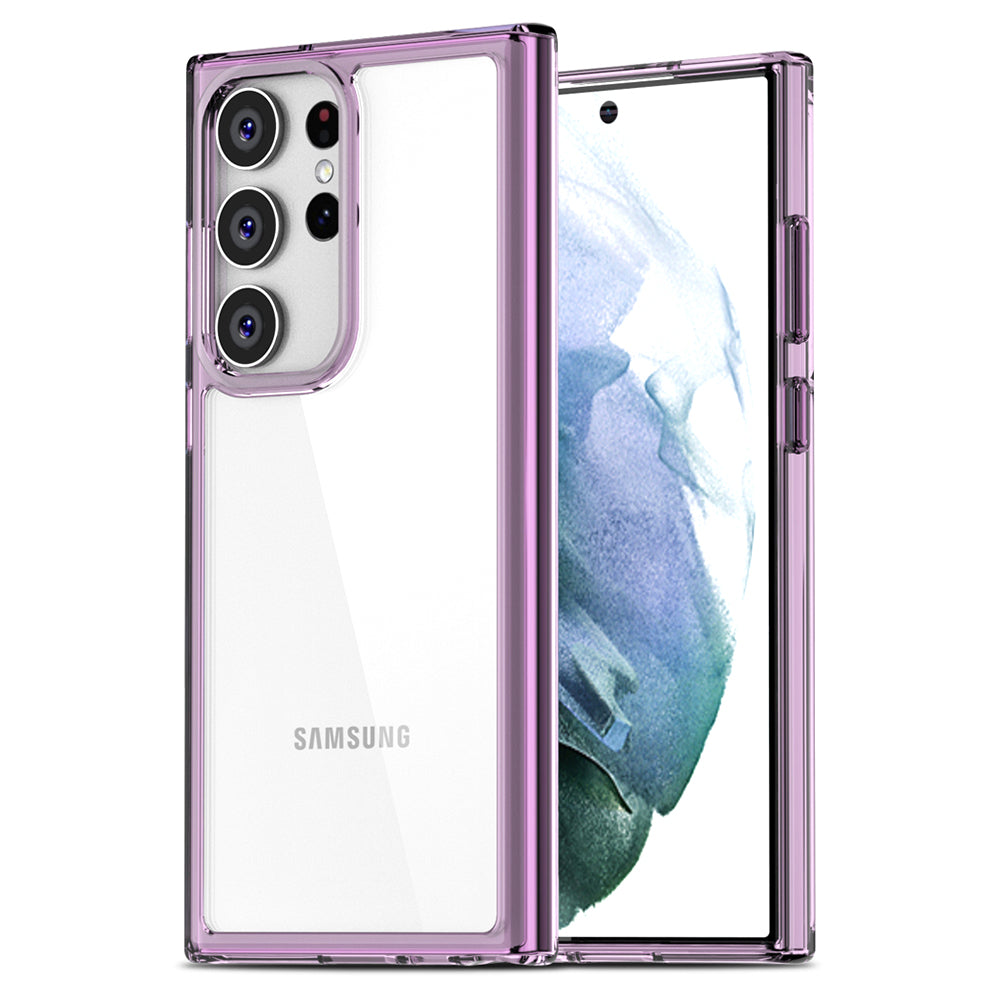 IPAKY Diamond Series for Samsung Galaxy S23 Ultra Transparent PC TPU Drop-proof Cover Mobile Phone Case IPAKY Diamond Series for Samsung Galaxy S23 Ultra Transparent PC TPU Drop-proof Cover Mobile Phone Case